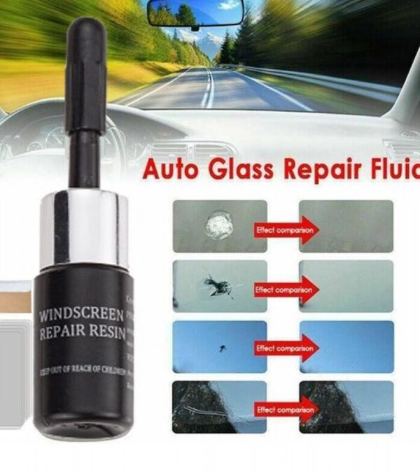 Windshield Automotive Glass Crack Nano Repair Fluid Kit - Image 4