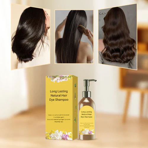 Japanese Long Lasting Natural Hair Dye Shampoo - Image 5
